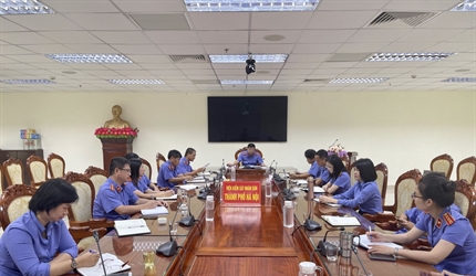 Phòng 1 – Viện KSND thành phố Hà Nội sơ kết công tác 6 tháng đầu năm 2023